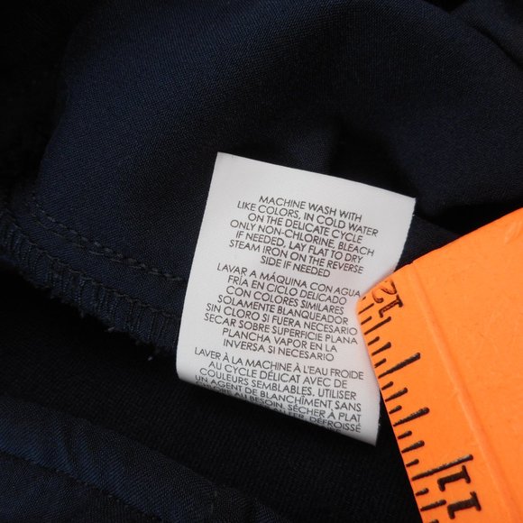 Cabi Agency Trouser Womens 6 Ponte Ankle Pants Navy Stretch Pockets 5499 - Picture 7 of 7